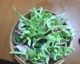 キャベツとネギの豚バラ巻き蒸し作り方3写真