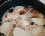 蕪とホタテの煮物作り方4写真