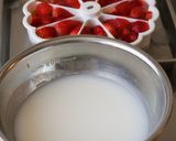 寒天で作る苺のショートケーキ風（卵なし）作り方9写真