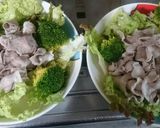 糖質オフ 温冷可能な豚しゃぶサラダ作り方6写真