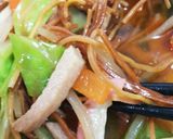 麺パリッパリ♥皿うどん風皿ラーメン作り方10写真