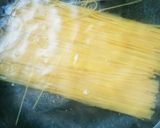 ＊焼肉のタレで牛肉の甘辛パスタ＊作り方4写真