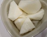 ホクホク⭐長芋のレンジ蒸し作り方1写真