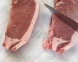 豚の生姜焼きステーキ作り方1写真