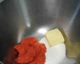 あさつきと明太のクリームパスタ作り方1写真