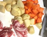 煮崩れ知らず!つゆだく肉じゃが☆作り方1写真