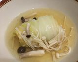 きのこのとろとろロール白菜スープ作り方9写真