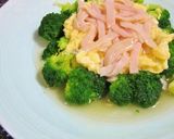 ブロッコリーの玉子あんかけ中華風♪作り方8写真