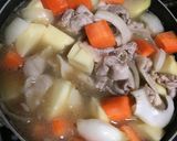 煮崩れ知らず!つゆだく肉じゃが☆作り方5写真