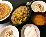 簡単！めちゃうま！挽肉とコーン炒め♡作り方3写真