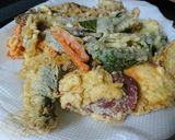 贅沢気分になるよ～☆残り天婦羅で天丼作り方1写真