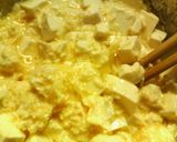 お豆腐と✿ベーコンチーズの❀スクランブル作り方4写真