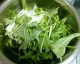 ☆和風?中華?水菜と卵の簡単SOUP☆作り方1写真