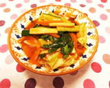 簡単！絶品！キムチの素とごま油のキムチ☆作り方5写真