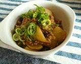 かぶが柔らか♡挽き肉の煮込み作り方7写真