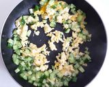 きゅうりの味噌炒飯作り方2写真
