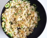 きゅうりの味噌炒飯作り方3写真
