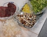 ステーキチャーハン　～がっつり～作り方1写真