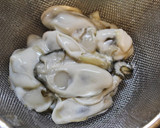 夕食おもてなし♪牡蠣と三つ葉の茶碗蒸し作り方1写真