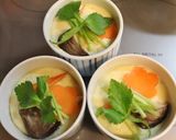 夕食おもてなし♪牡蠣と三つ葉の茶碗蒸し作り方10写真