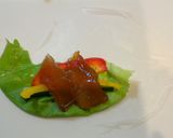 巻くだけ簡単！マグロの漬けの生春巻き作り方5写真
