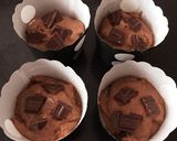 ざくざくチョコのココアマフィン作り方6写真