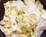 白菜と豚肉と卵のくたくた煮作り方2写真