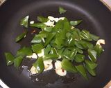 茎わかめのペペロンチーノ作り方4写真