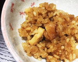 節約飯♪ 角煮のあまり汁で炊き込みご飯♪作り方4写真