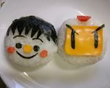 簡単キャラ弁☆おにぎり☆ボンバーマン☆作り方4写真