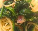 ☆ほうれん草とパルメザンのパスタ☆作り方5写真
