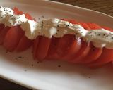 クリームチーズを使ったトマトサラダ作り方3写真