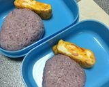仮面ライダー ゲンム キャラ弁〜作り方4写真