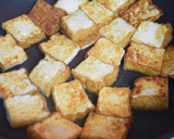 簡単☆水菜と厚揚げの味噌炒め作り方2写真