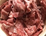 牛肉入り蓮根のきんぴら作り方2写真