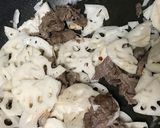 牛肉入り蓮根のきんぴら作り方5写真