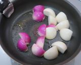 焼き蕪と日野菜の柚子胡椒和え作り方2写真