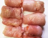 焼肉のタレで簡単肉巻き巻き！作り方3写真