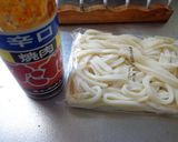 最速の具なし焼きうどん作り方2写真