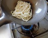最速の具なし焼きうどん作り方4写真