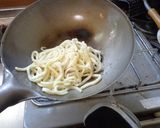 最速の具なし焼きうどん作り方5写真