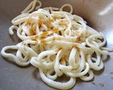 最速の具なし焼きうどん作り方9写真