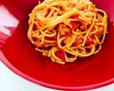 トマトミルクのワンポットパスタ。作り方10写真