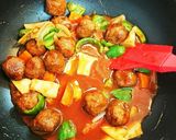 市販の肉団子を酢豚に簡単アレンジ！作り方6写真