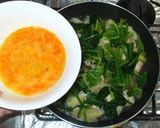 ほうれん草の親子丼♪簡単作り方7写真