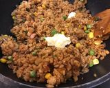 バターチキンカレーピラフ 目玉焼き添え作り方4写真