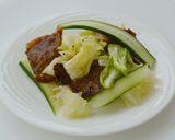 キャベツと牛肉のカレー風味サラダ作り方7写真