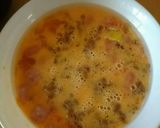 納豆ウィンナーオムレツ丼作り方2写真