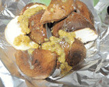 麦みそで美味しい しいたけのみそネギ焼き作り方3写真