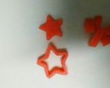 ニンジンの飾り切り☆星☆作り方3写真
